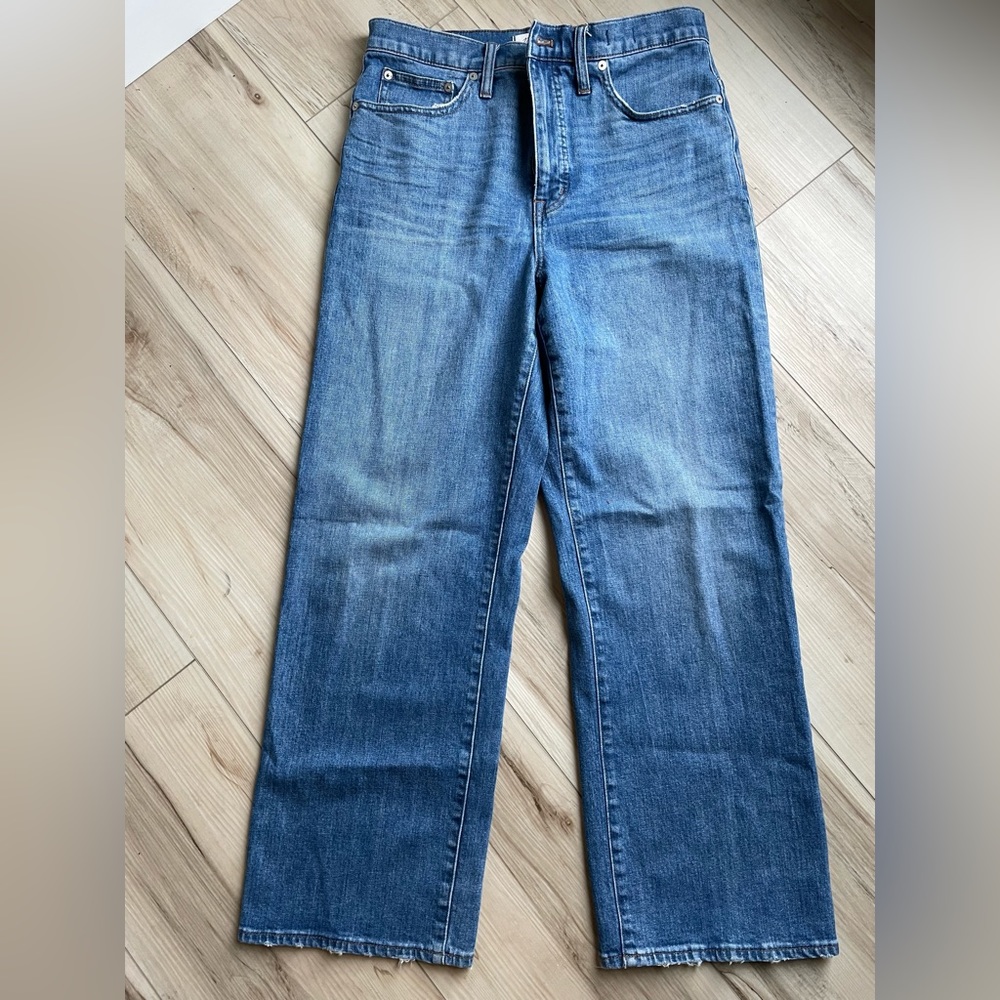 Madewell Slim Wide-Leg Crop 30